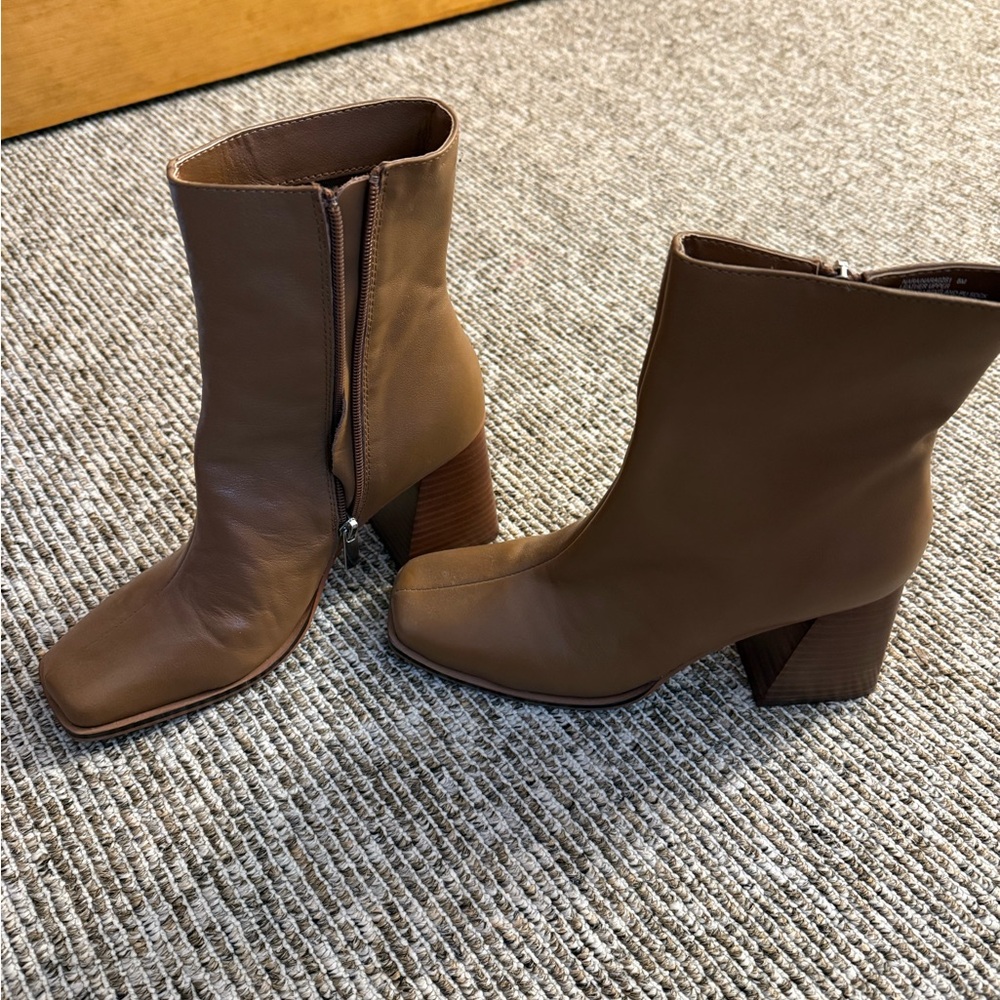 Steve Madden Brown Ankle Boots